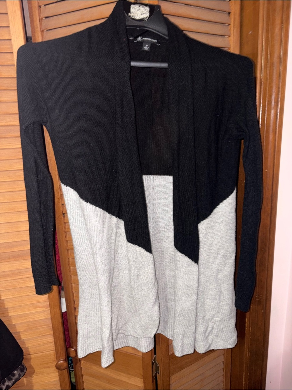 INC cardigan.